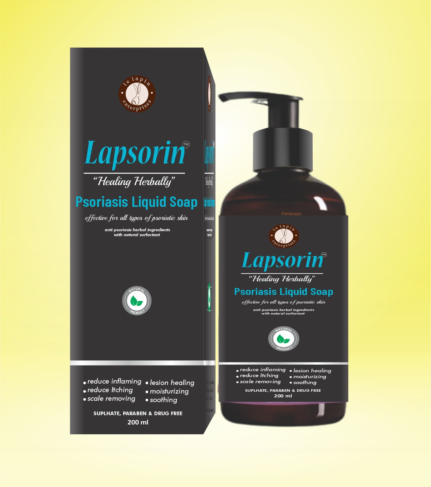 Organic Liquid Soap for Psoriasis Warriors