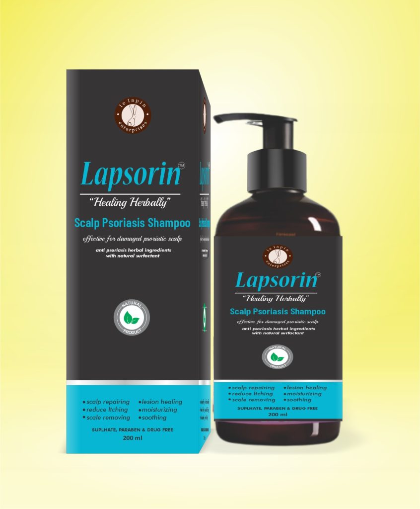

Lapsorin scalp psoriasis shampoo disinfects itchy, scaly psoriatic scalp- No#1organic anti psoriasis shampoo
Lapsorin scalp psoriasis shampoo is purely herbal and organic which clear the psoriatic scalp , exfoliate scales and plaques, healing wounds and lesions and detoxes the psoriatic scalp and promote healthy scalp.